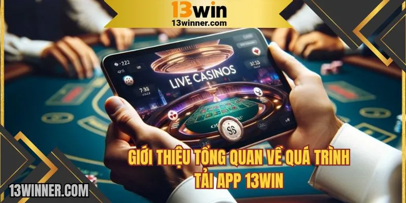 Giới thiệu tổng quan về quá trình tải app 13WIN